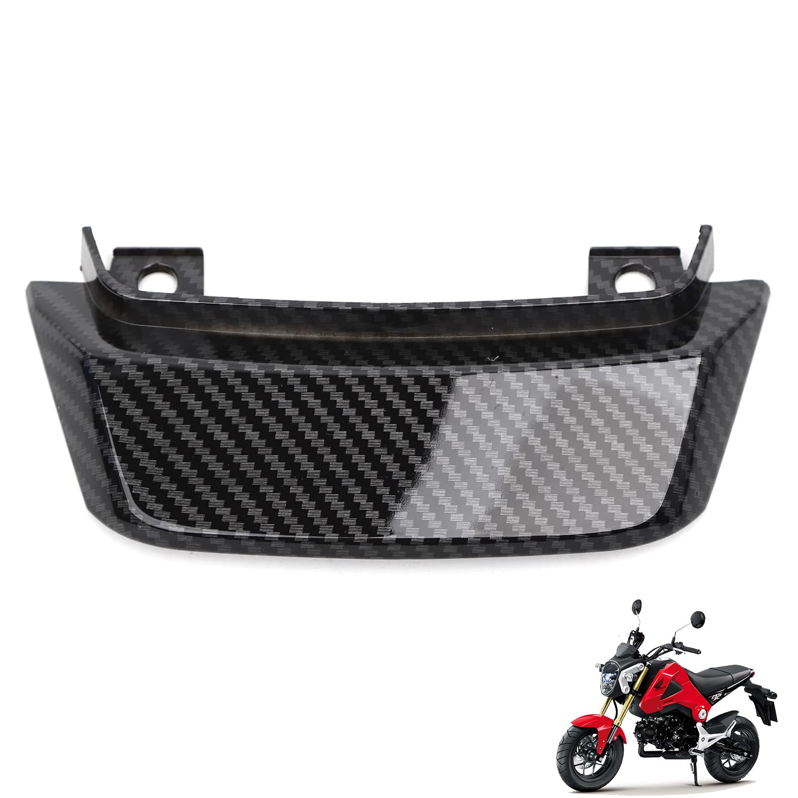 mokuo Motorcycle Carbon Fibre Taillight Cover Fit For Honda Grom Msx125 SF 2013-2016 Fairings Kit Parts