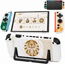 WmGlymthor Protective Case for Switch 2 Dockable Hard Shell for Joy-Con & Console Shockproof, Anti-Scratch, Slim Travel-Friendly Design with Ergonomic Grip