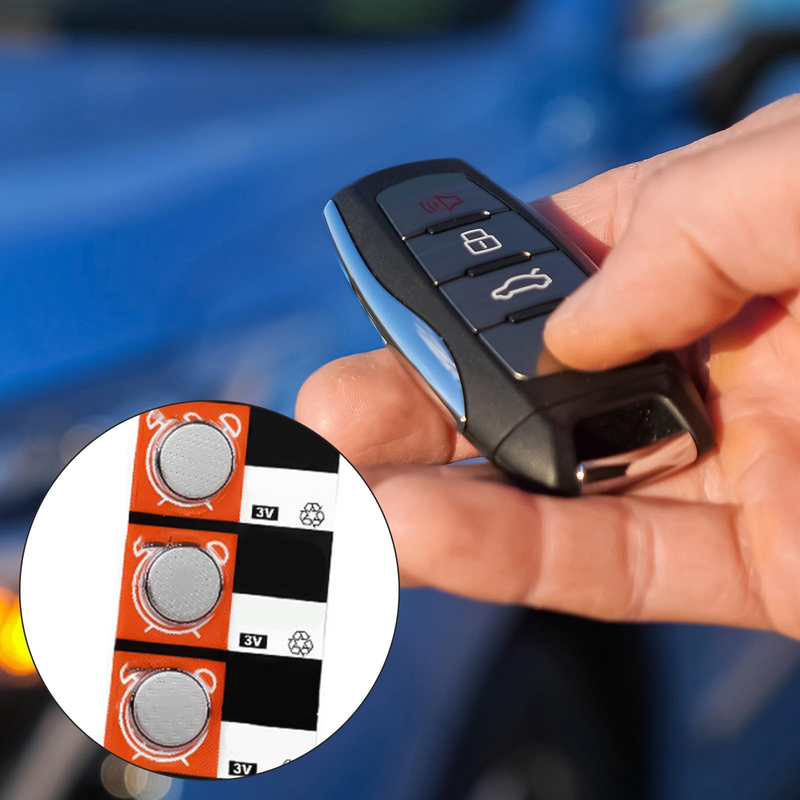 Pack Con 12 Batterie Litio Monouso 6 Cr2025 + 6 CR2016 Pila Tampone Radiocomandi Dispositivielettronici - Foto 7