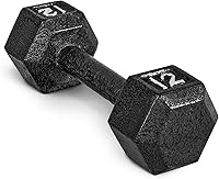 Vista 15 de CAP Barbell Mancuerna hexagonal de hierro fundido Múltiples opciones Gris