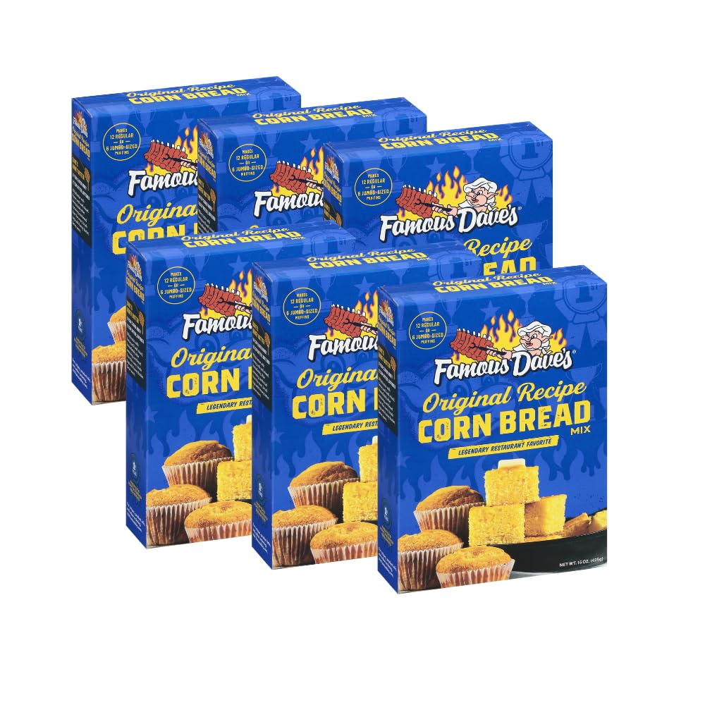 Famous Dave's - 6 pck Original Recipe Corn Bread Mix (90 oz.)