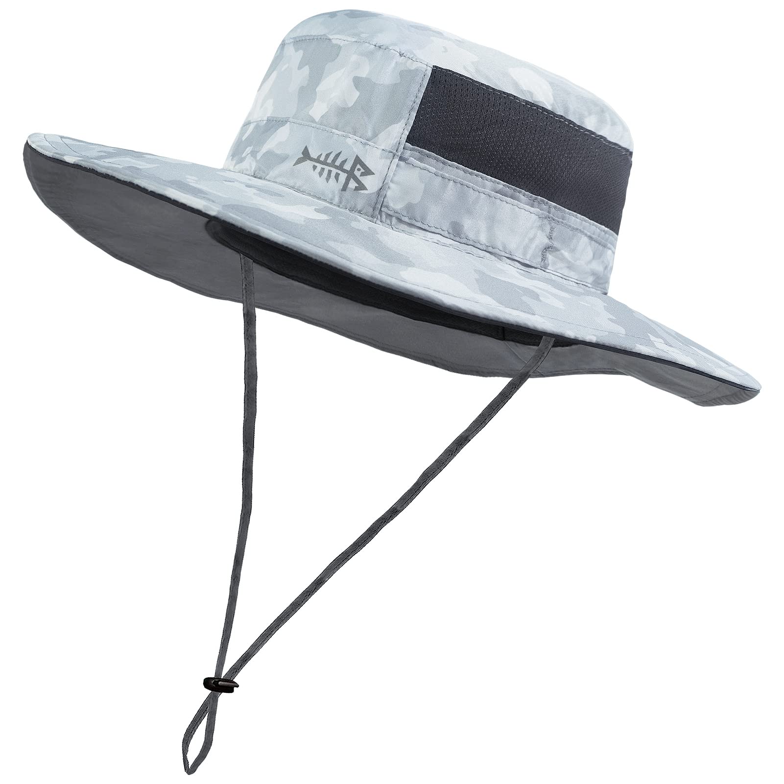 Bassdash UPF 50+ Sombrero de Pesca Solar Resistente al Agua con Solapa de Cuello Desmontable — view 23