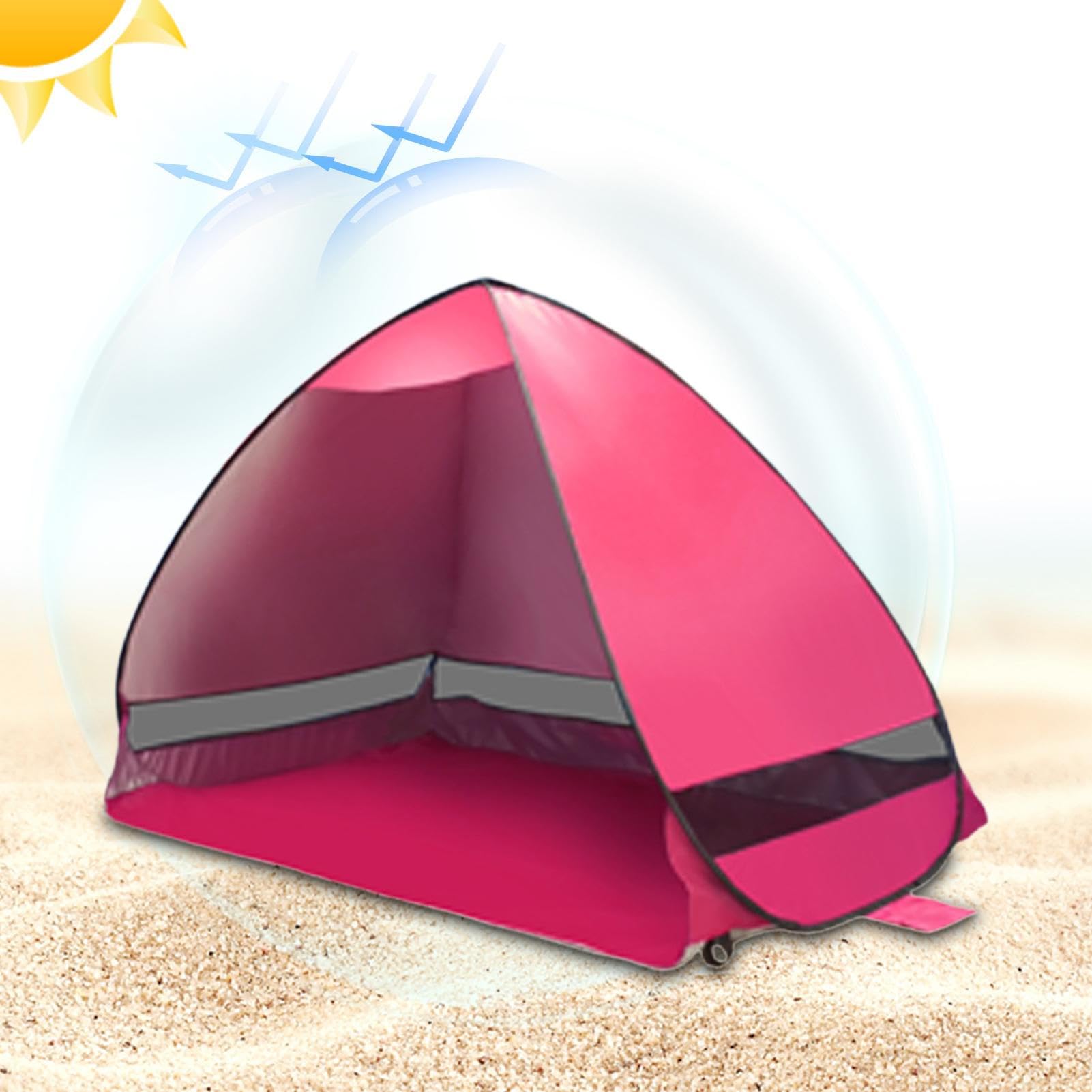Sonnenschutz-Zelt, UV-Schutzfaktor 50+, tragbar, für den Sommer, einfach aufzubauen, geeignet für Garten, Angeln, Camping, Park, Picknick, Strand Foccar Sport & Freizeit