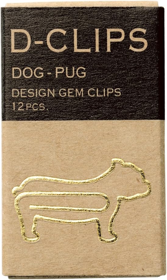 Midori D-Clip Mini Box, Pug (43332006)