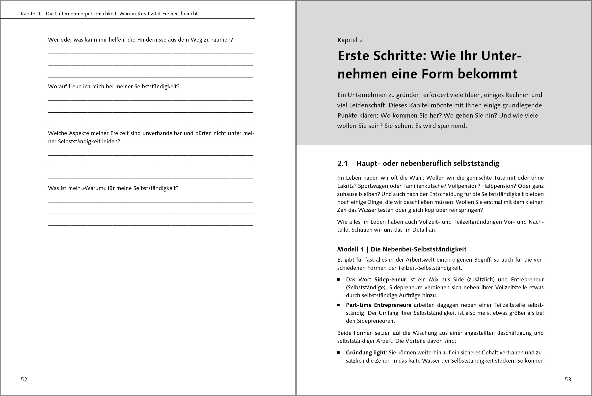 Frei u. kreativ: Das Handbuch für den Start in die Selbstständigkeit. Alles, was kreative Köpfe zu Existenzgründung, Businessplan, Akquise und Co. wissen müssen