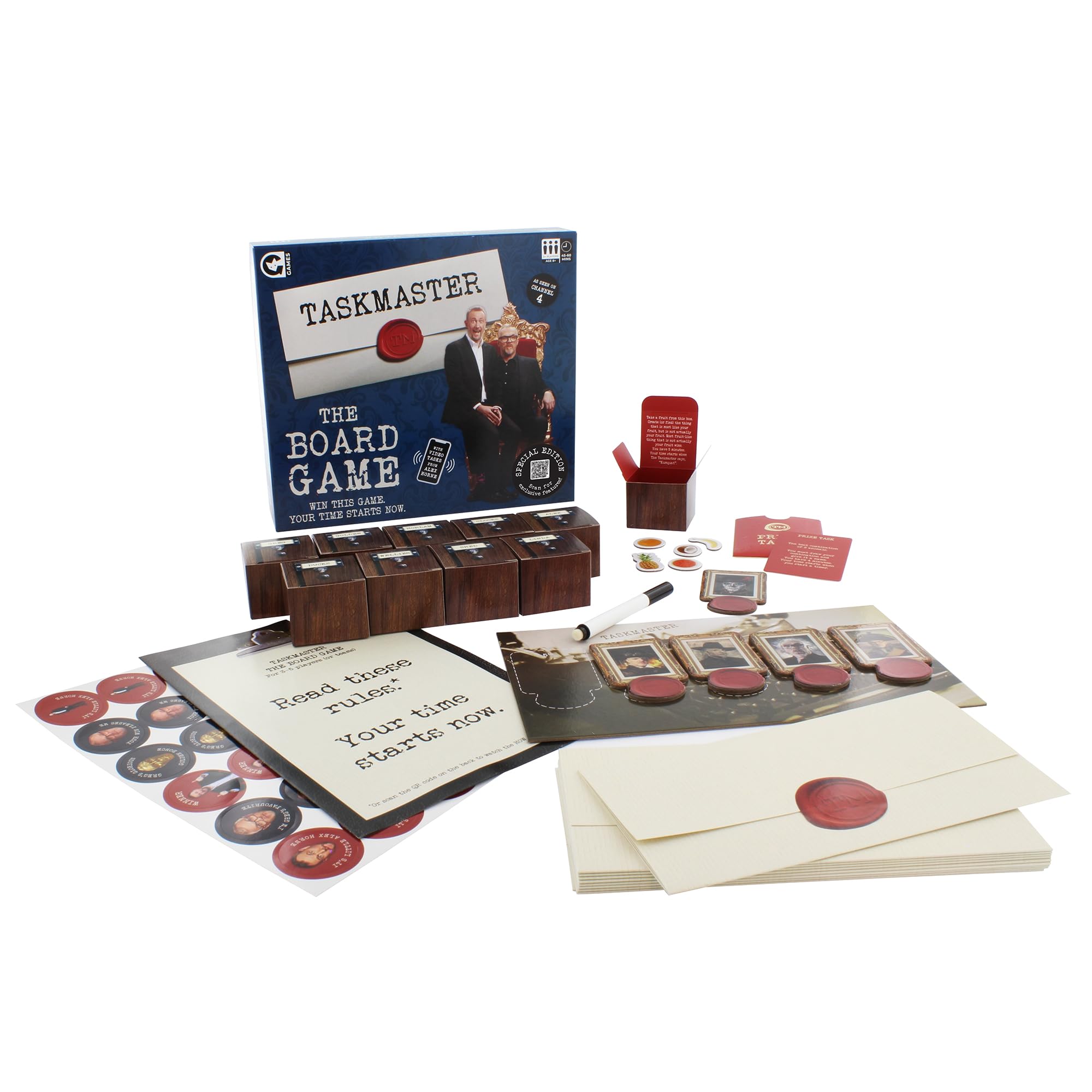 Ginger Fox Taskmaster Board Game, Blue, 2 x 10.6 x 0.04 inches - Image 4