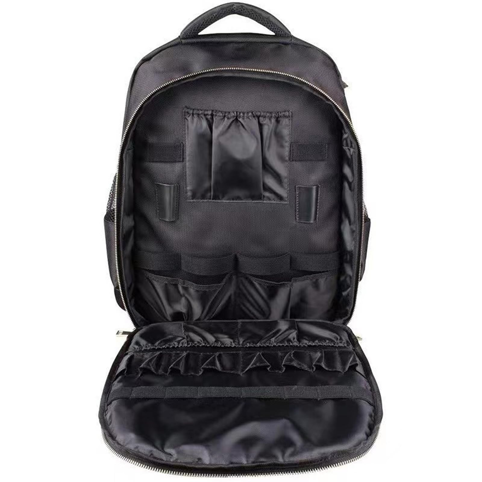 Bolsa de viaje de aseo Mochila de tela Oxford Correas elásticas