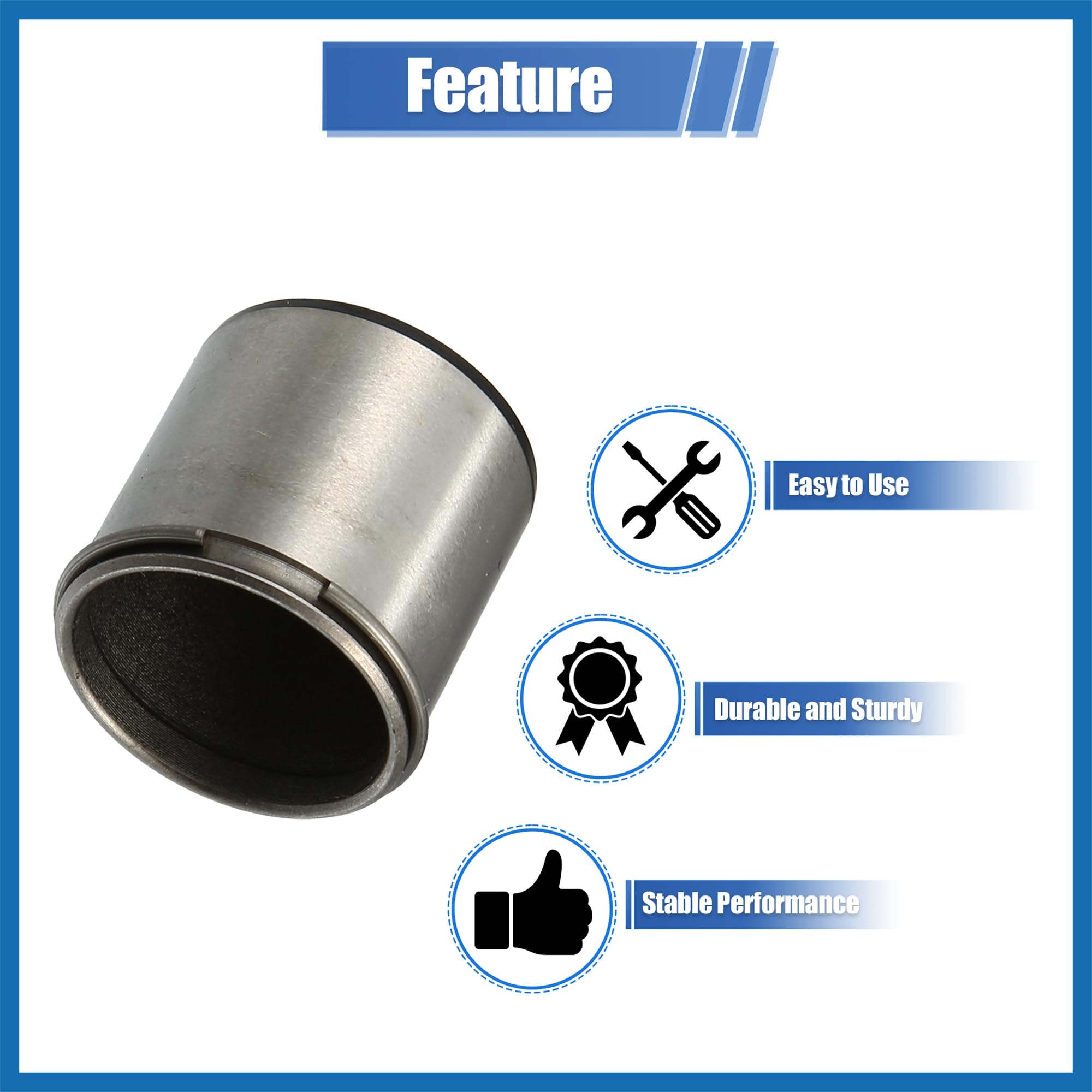 A ABSOPRO 1 Set Carburant Pompe Tappet Cam FolInférieur pour Audi 06D109309C Métal Caoutchouc Remplacement d'article