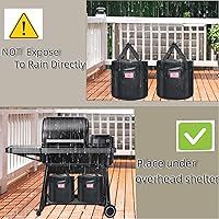 Vista 3 de TOHONFOO Contenedores de Almacenamiento de Pellets de Madera de 32 Libras para Ahumador, Contenedor de Almacenamiento de Pellets de Madera que