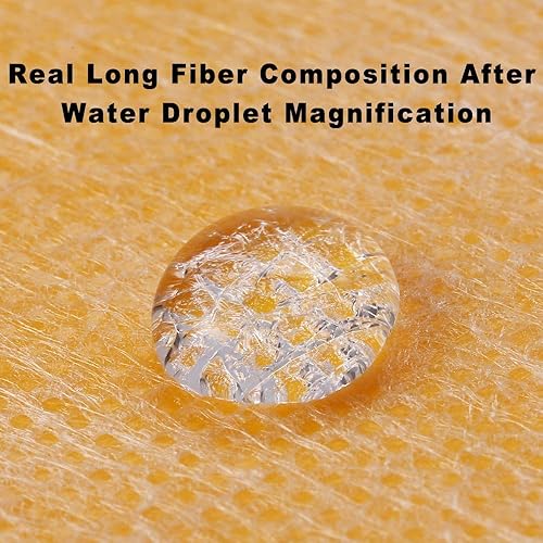 Miniatura 7 de Rollo de banda de membrana impermeabilizante, 30 mils de grosor, 5 pulgadas x 98.5 pies, capa inferior de suelo de azulejos, tela de polietileno