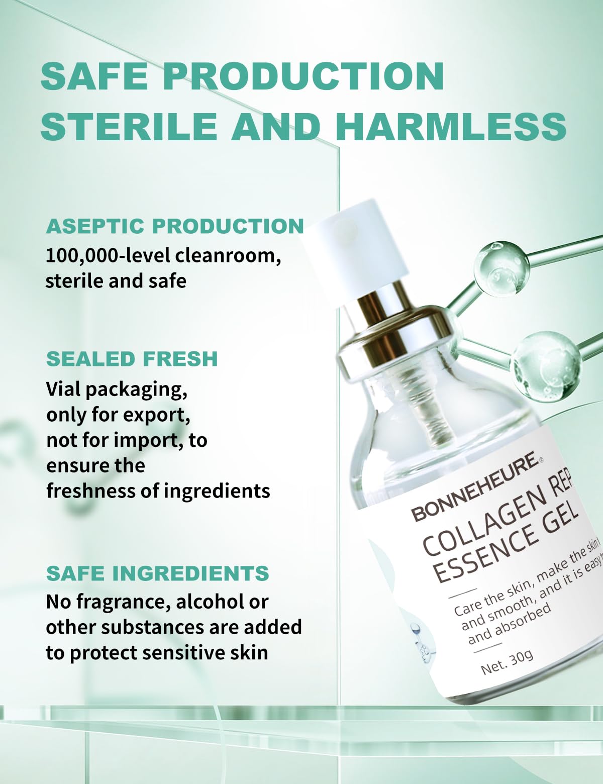 Amazon.com: BONNEHEURE Recombinant Humanized Type III Collagen