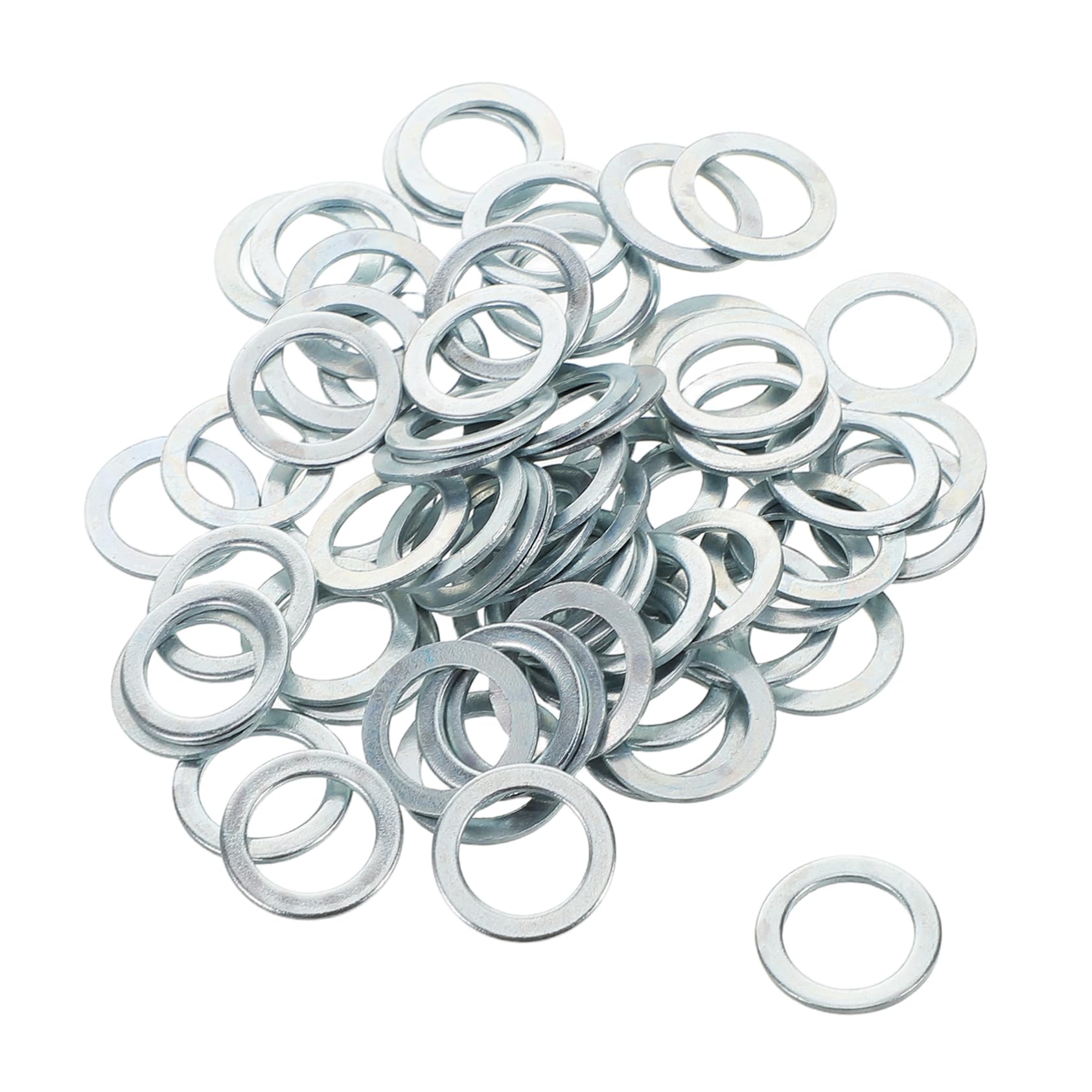 VICASKY 100pcs Skateboard Washers for Bushings High Compression Resistance Speed Adapters for Skateboard Trucks Durable Performance Gaskets for Various Sports Equipment