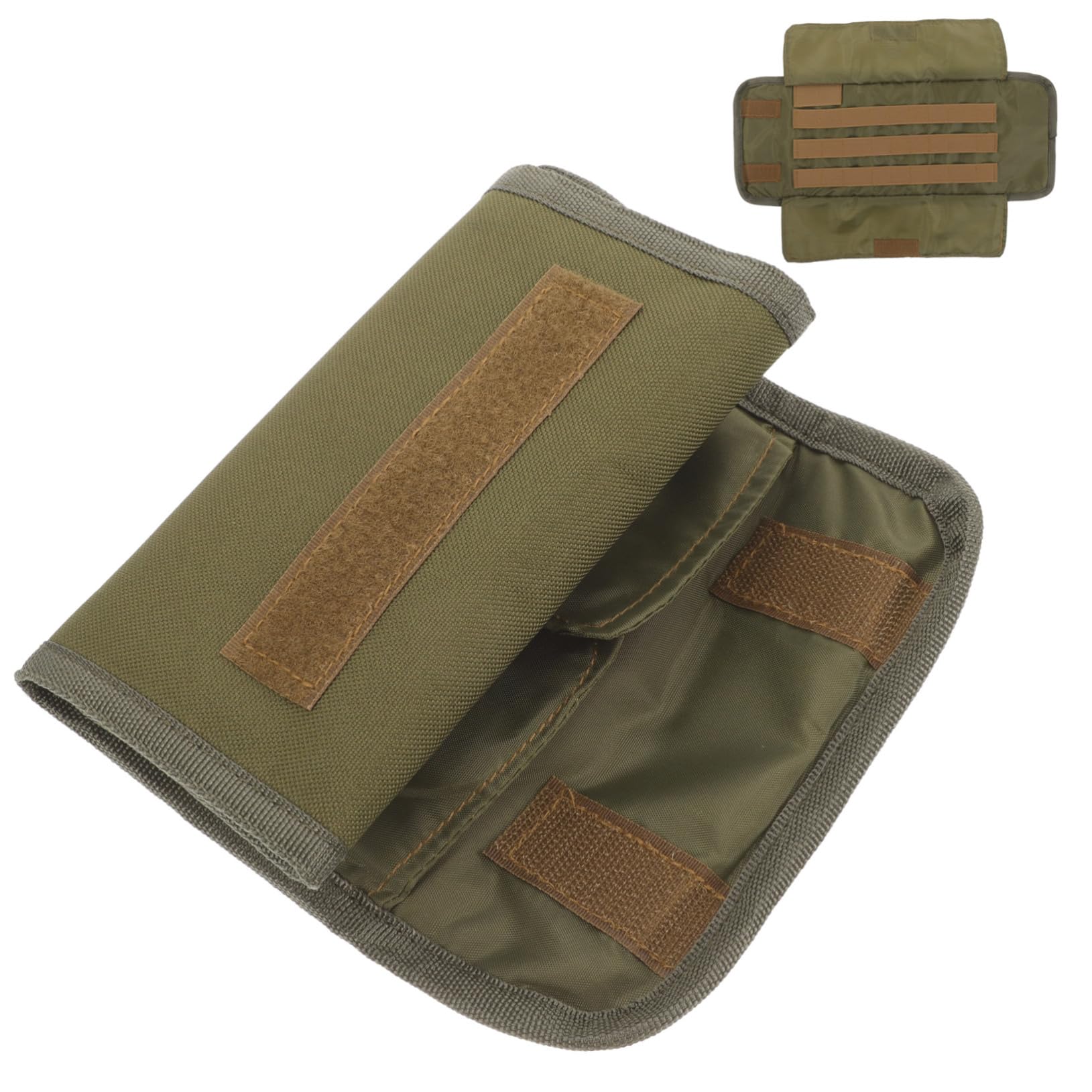 Toyvian Kit di Attrezzatura da Pesca Legare Strumento di Pesca Borsa per Utensili Attrezzi da Pesca Materiali Pratica Borsa per Esche Piccola Borsa per Attrezzi Stoffa