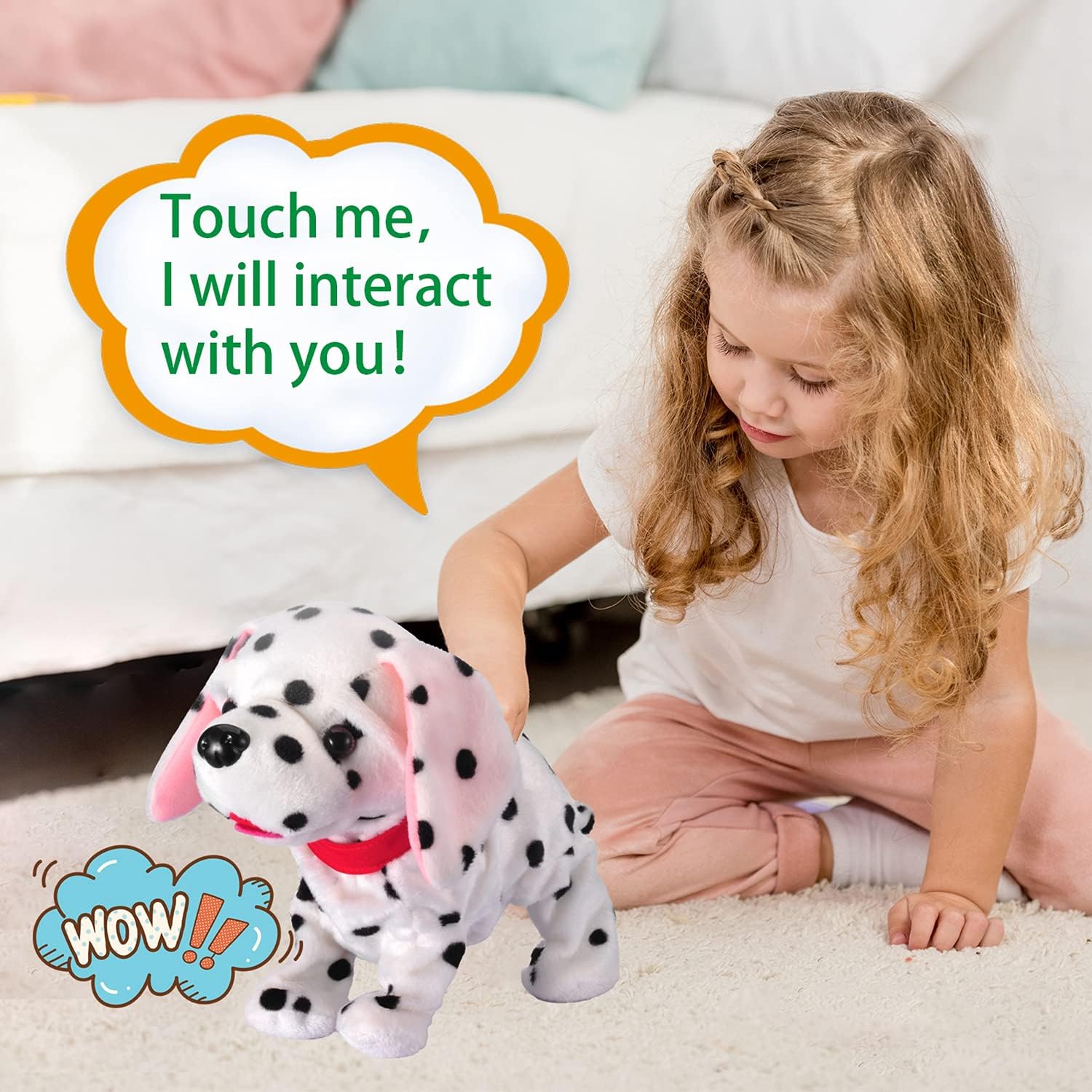 walking dalmatian toy