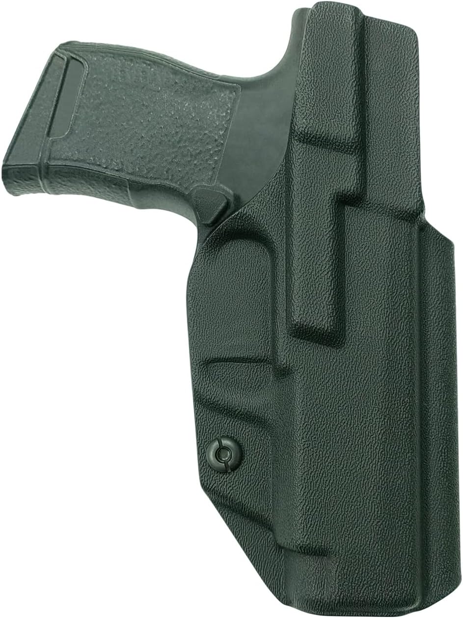 B Bluetac Kydex IWB Holster, Works with Various Optics Sight