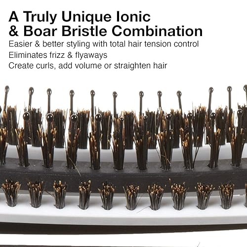 Miniatura 3 de Olivia Garden ThermoActive Ionic Boar Combo Cepillo de pelo redondo térmico ventilado