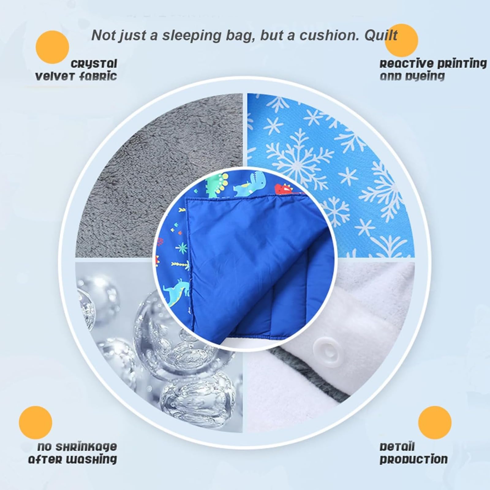 Tapis De Couchage Et Sieste Avec Oreiller Et Couverture Thermique Pour École Maternelle Et Garderie - Sac De Sommeil Portable Pour Enfants