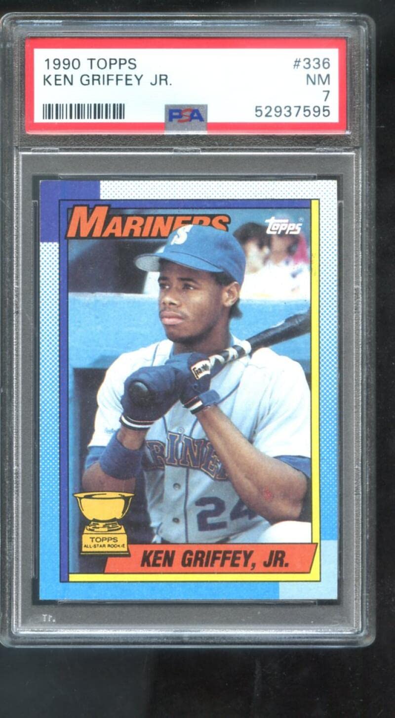 Amazon.com: 1990 Topps #336 Ken Griffey Jr. All-Star Rookie PSA 7 Graded  Baseball Card MLB : Collectibles & Fine Art