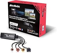 Vista 3 de AVerMedia EZMaker 7, tarjeta de captura de video USB, grabadora analógica a digital, compuesto RCA, VHS a DVD, S-Video, compatible con Windows 11