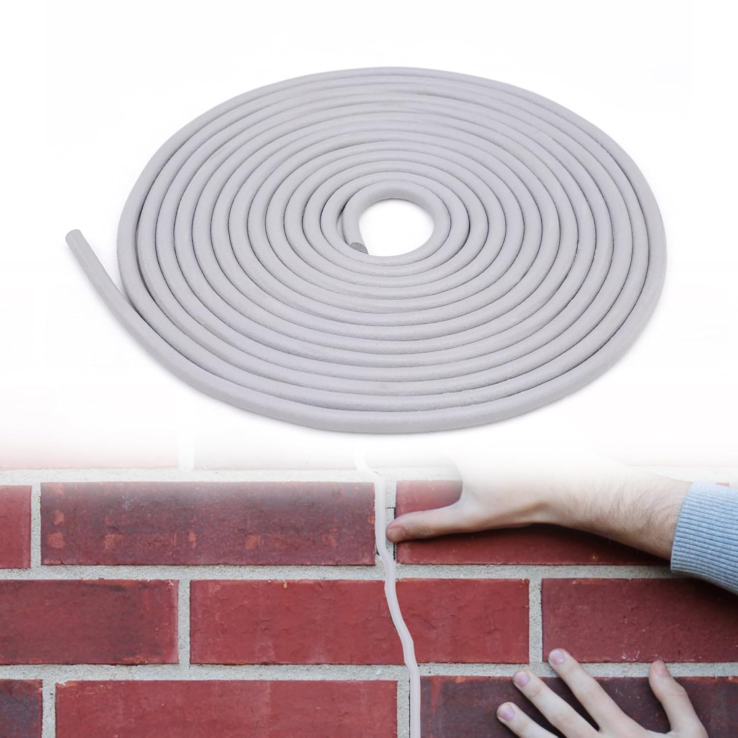 U0U Backer Rod 1/4 Inch,Foam Backer Rod Caulk Saver for Gaps and Joint