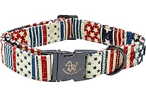 Elegant little tail Independence Day Dog Collar