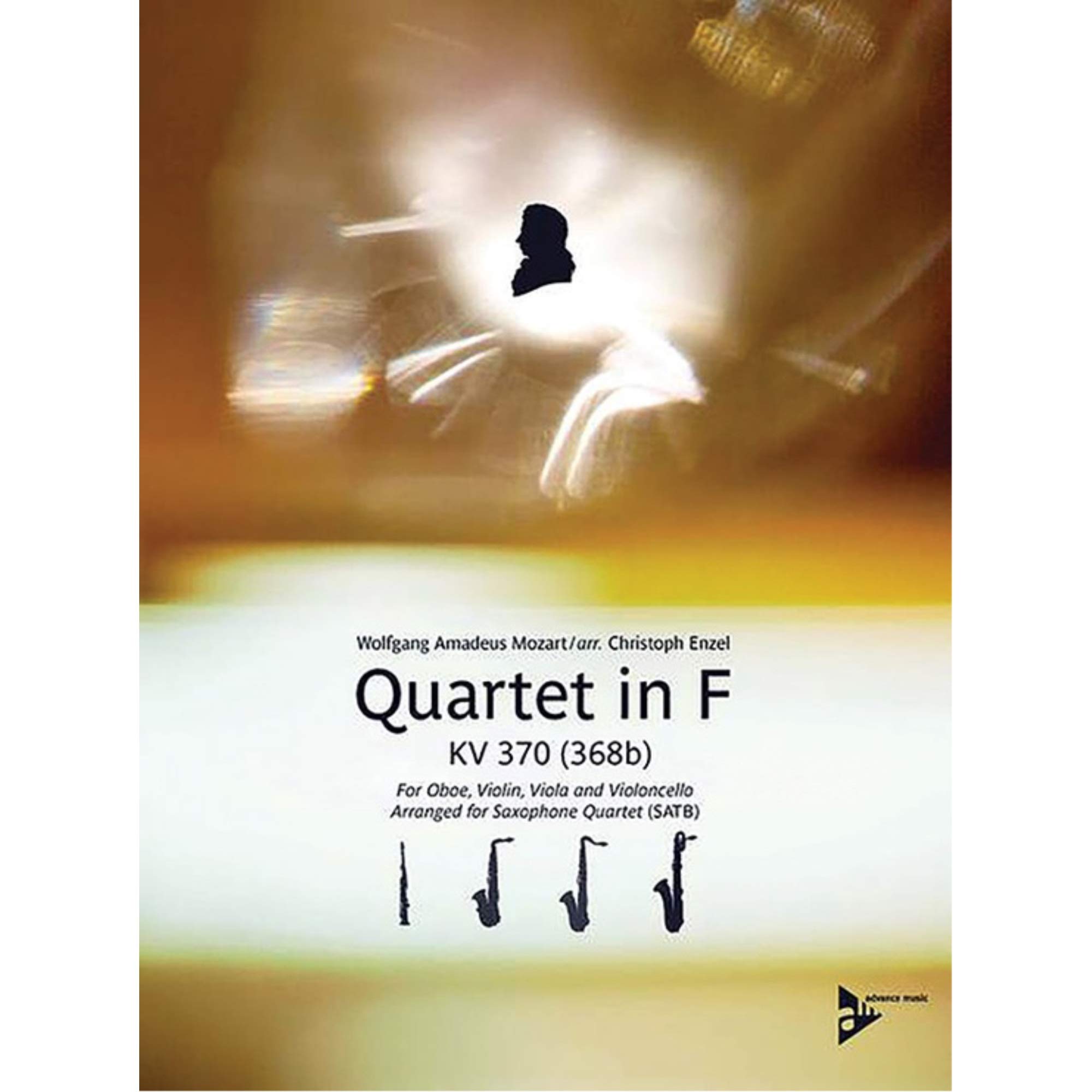 Plus de feuilles volantes avec la partition Quatuor KV 370 saxophones