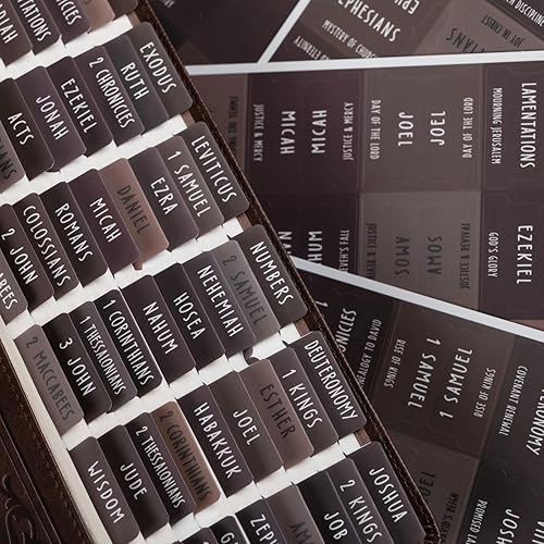 Miniatura 14 de UPAFEXXI -Pestañas de la Biblia35 Rosado,Azul,Capuccino,Capuchino español,Resúmenes Chocolate,Resumen Tono de la Tierra,Resúmenes Green,Resúmenes