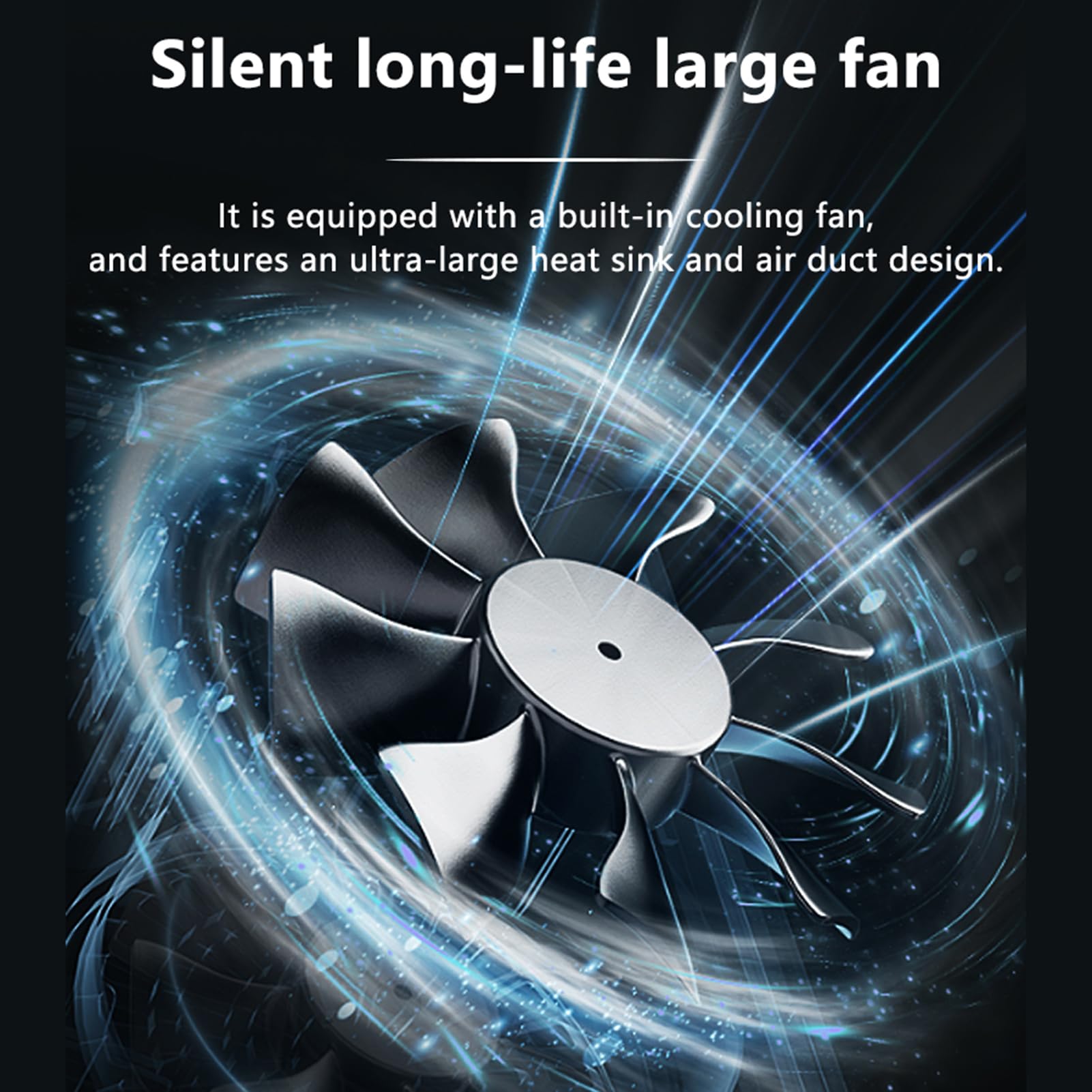 Luocute Carte Amplificateur TPA3255, Amplificateur de Puissance Numérique Haute Puissance 600 W + 600 W avec Ventilateur à Température Contrôlée et Dissipateur de Chaleur pour (ZK-6002)
