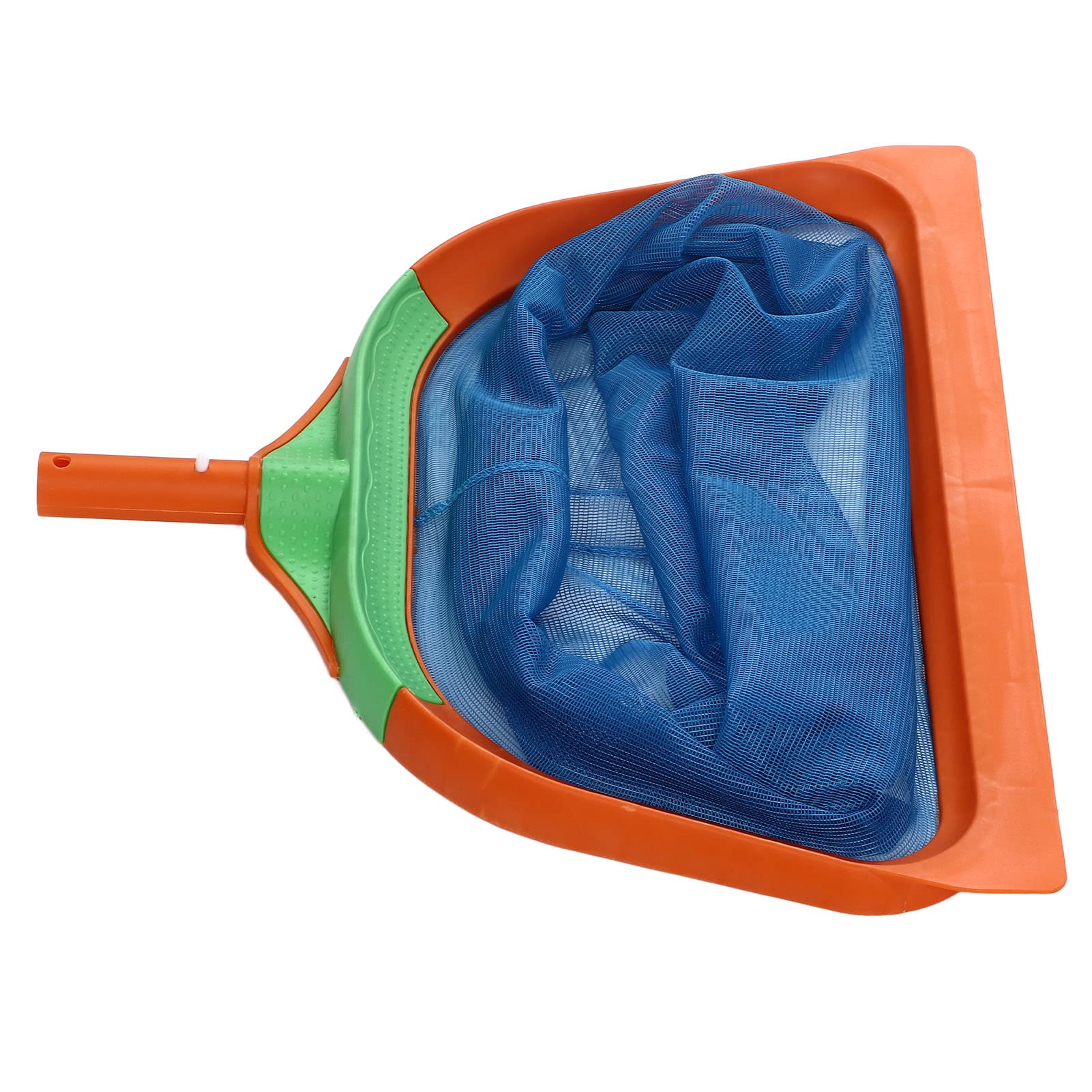 Skimmer de hojas de piscina – Red de nailon con plástico e 49 x 42,4 cm – Limpieza rápida, fácil instalación para piscinas, spas y fuentes