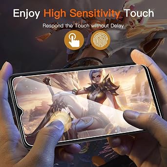 2 Pack for Samsung Galaxy A13 Screen Protector Tempered Glass, Anti-Scratch Case Friendly