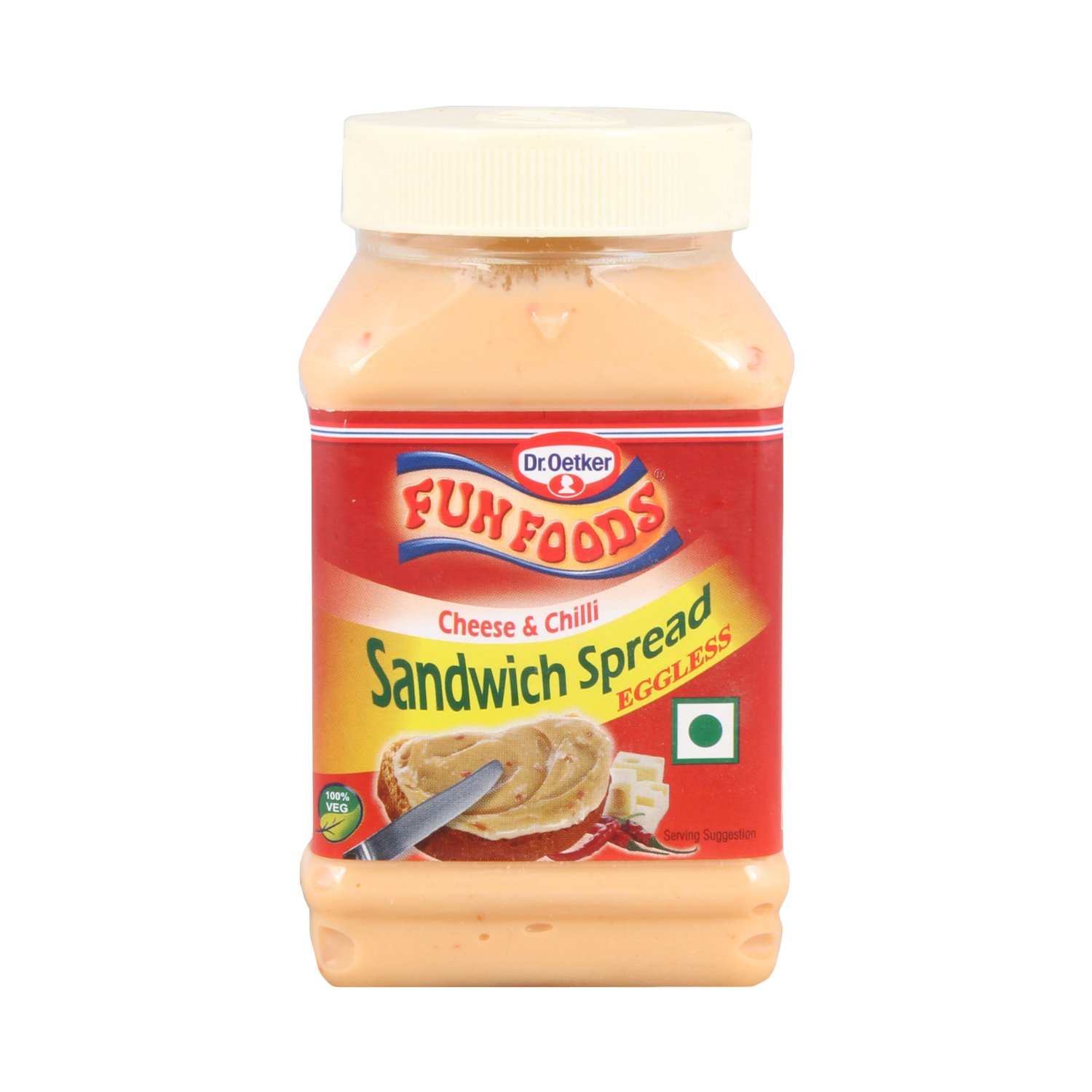 Dr Oetker FunFoods Sandwich Spread Cheese and Chill, 275