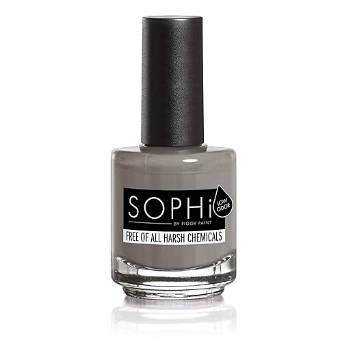 SOPHi Esmalte de uñas no tóxico, seguro, libre de productos químicos agresivos, Eiffel of Love