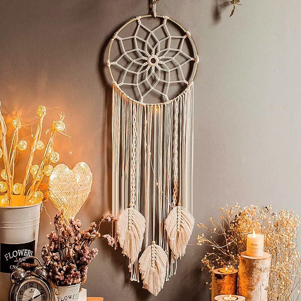 EasyBravo Extra Gro er Traumf nger Im Boho Stil Mit 3 Kreisen Wei er easybravo-extra-gro-er-traumf-nger-im-boho-stil-mit-3-kreisen-wei-er