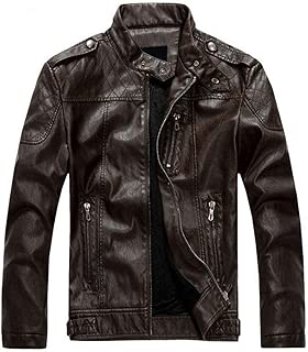 Leather Jacket Men Mens Leather Jacket and Coat Motorcycle Jacket - coolthings.us