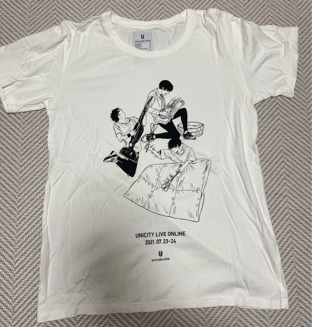 新品未使用 UNISON SQUARE GARDEN 2025 シャツM 2025 AutumnTシャツ黒 | ソニーミュージック公式オンライン