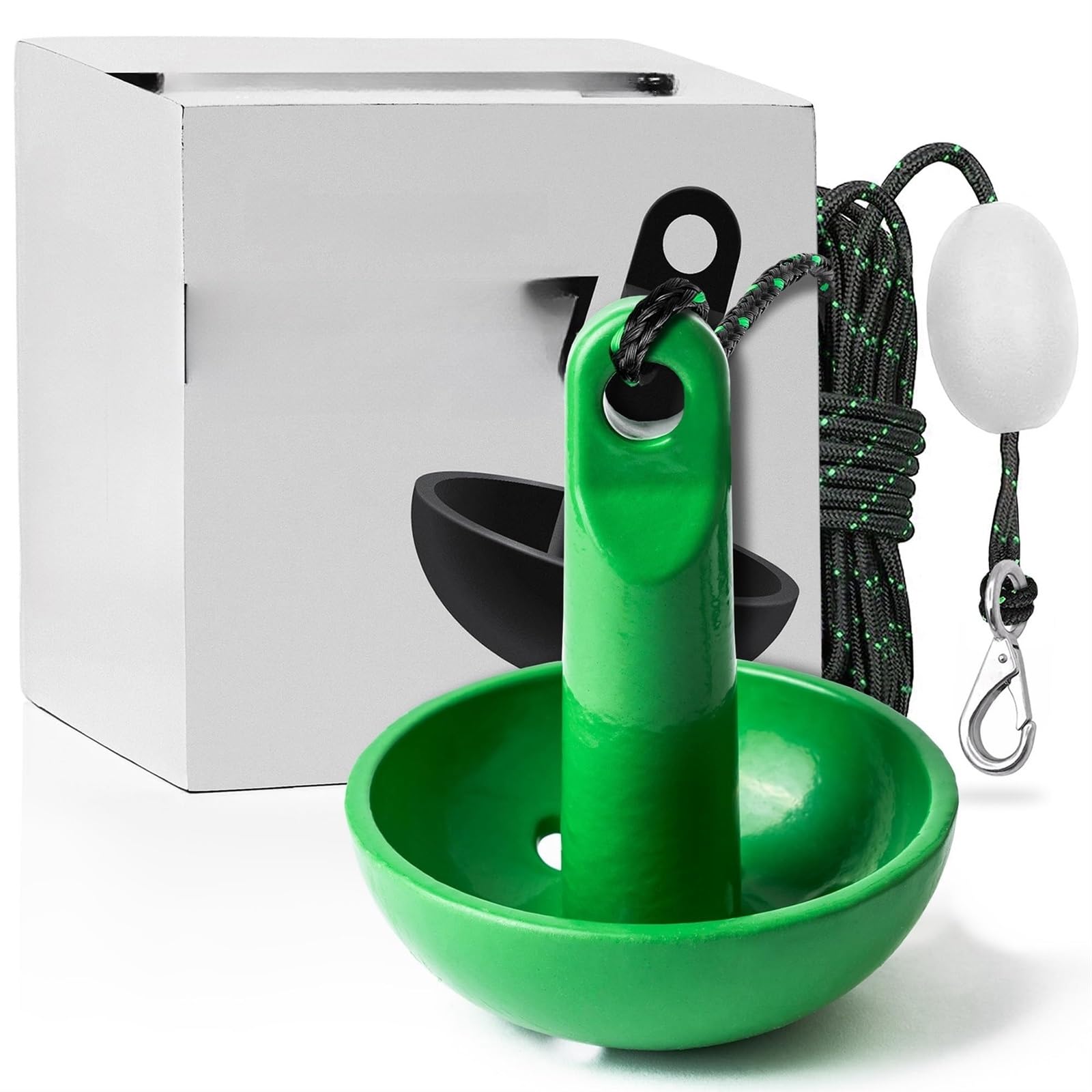 THE WHITE SHOP Kayak Anchor | Paddle Board Anchor, Small Boat and Canoe Anchors, Jet Ski Anchor, Jetski Accessory, PWC Anchor, Kayak Anchor Kit.（5~25LB）