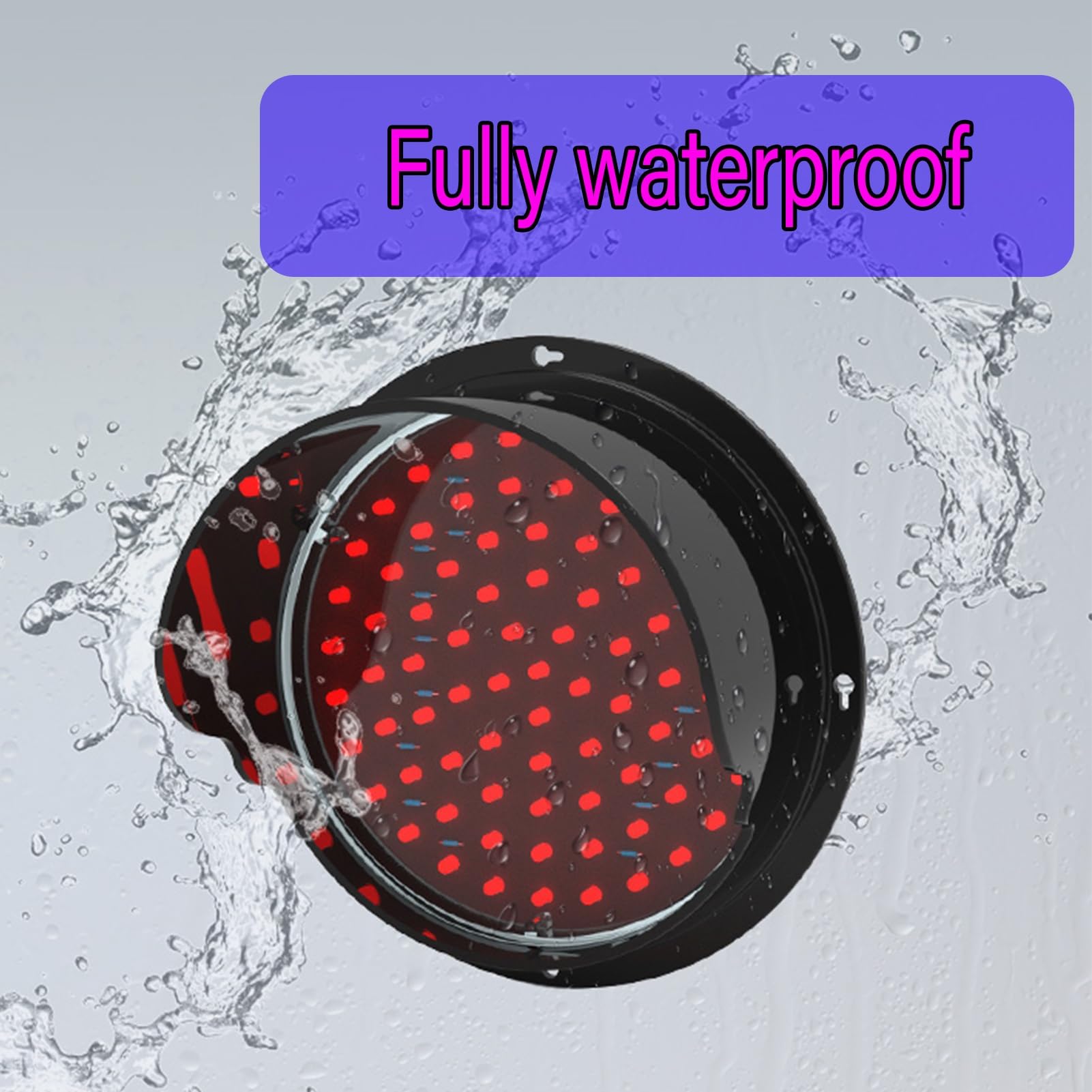 Semáforo, Señal De Tráfico Intermitente LED, Luz De Señal Bicolor Roja Verde, Luz De Señal De Canal De Puerta De Puente Báscula, Luces De Advertencia De Seguridad De Tráfico