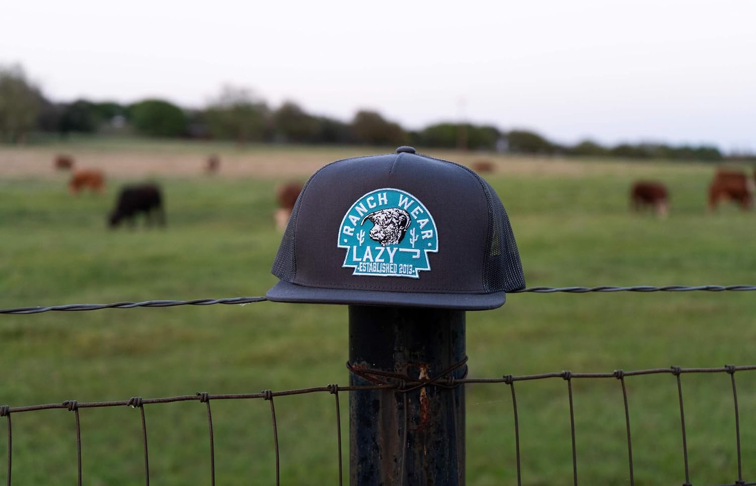 Lazy J Ranch Arrowhead Classic Five Panel Trucker Hat - Adjustable Unisex Country Hats, Vintage Trucker Hat