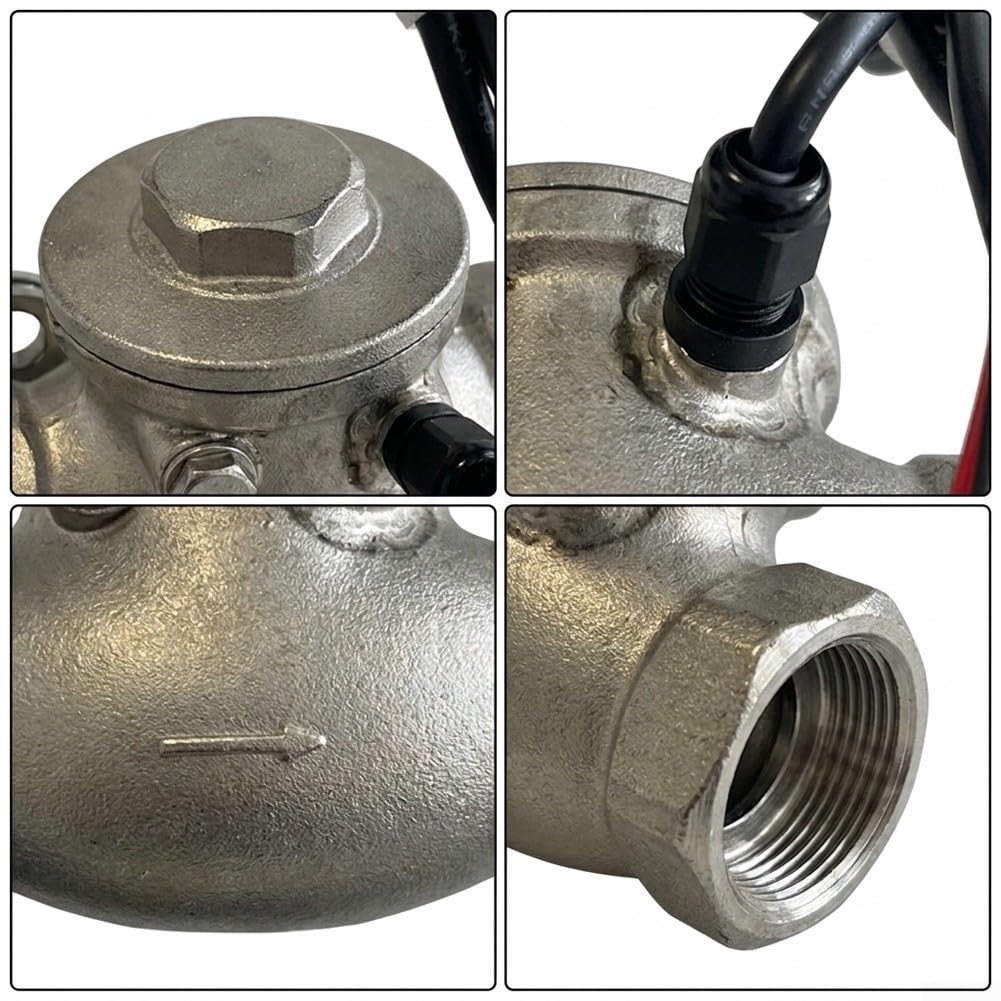 Misuratore di flusso d'acqua industriale DC 5-24V Tensione (DFS-40S 1,5