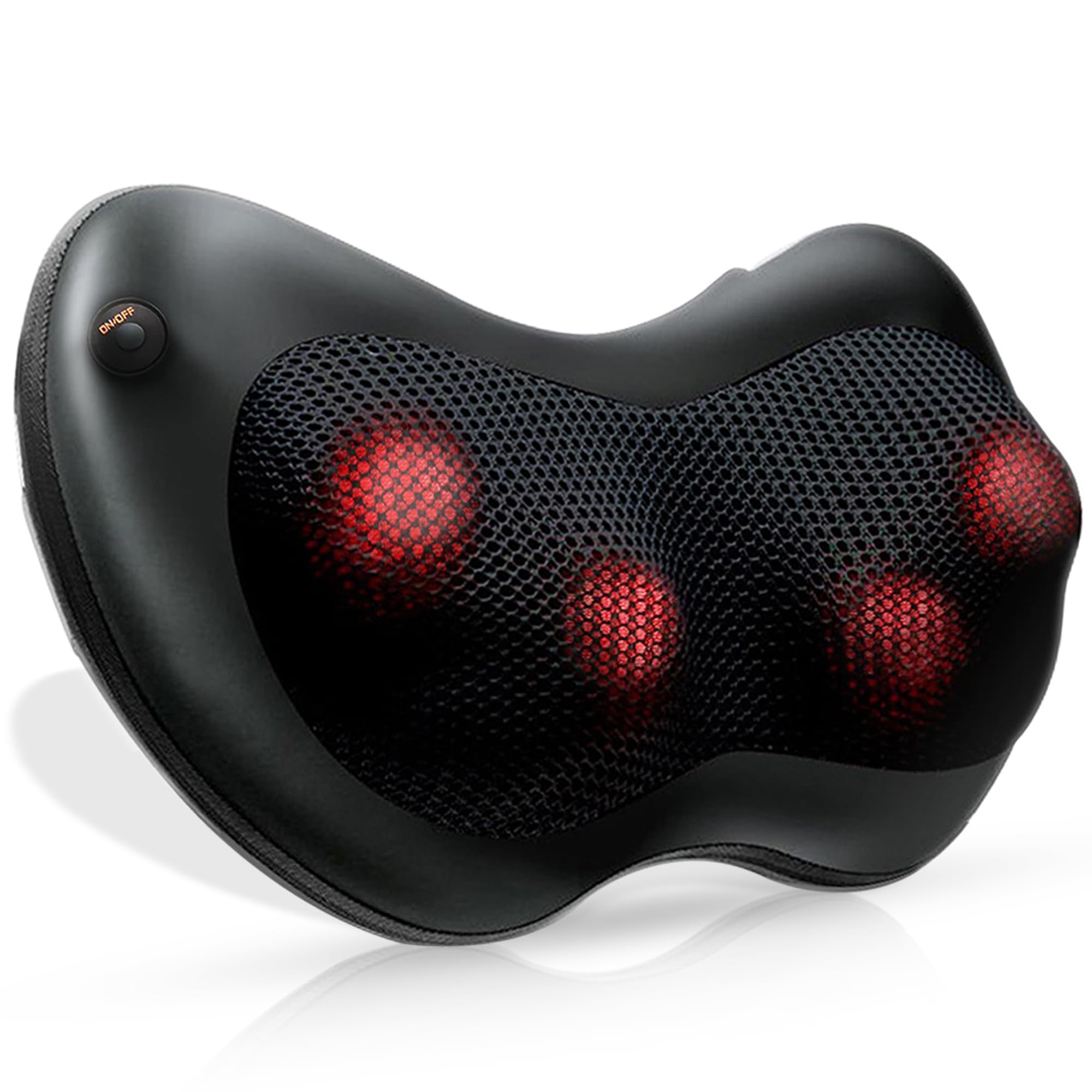 Dr Physio USA Electric Shiatsu Cushion for Full Body Neck Massager Machine (Black)