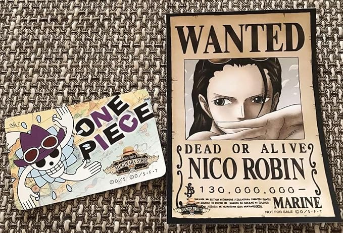 Amazon Co Jp ワンピース 麦わらストア 限定 手配書 ポイントカード セット ニコ ロビン ロビン ホビー 通販
