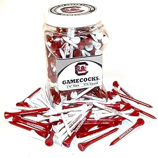 Team Golf NCAA 2-3/4" Golf Tees, 175 Pack, Regulation Size, Multi Team Colors