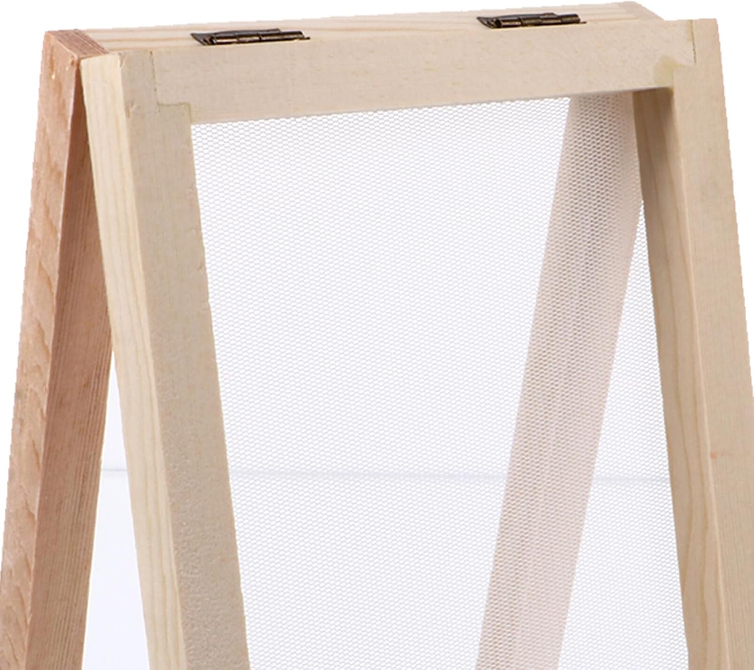Wooden Paper Making Mould Frame for Crafts Dual-Sided Papermaking Tool Paper Crafting for Family Activities and Boys and Girls Projects Style