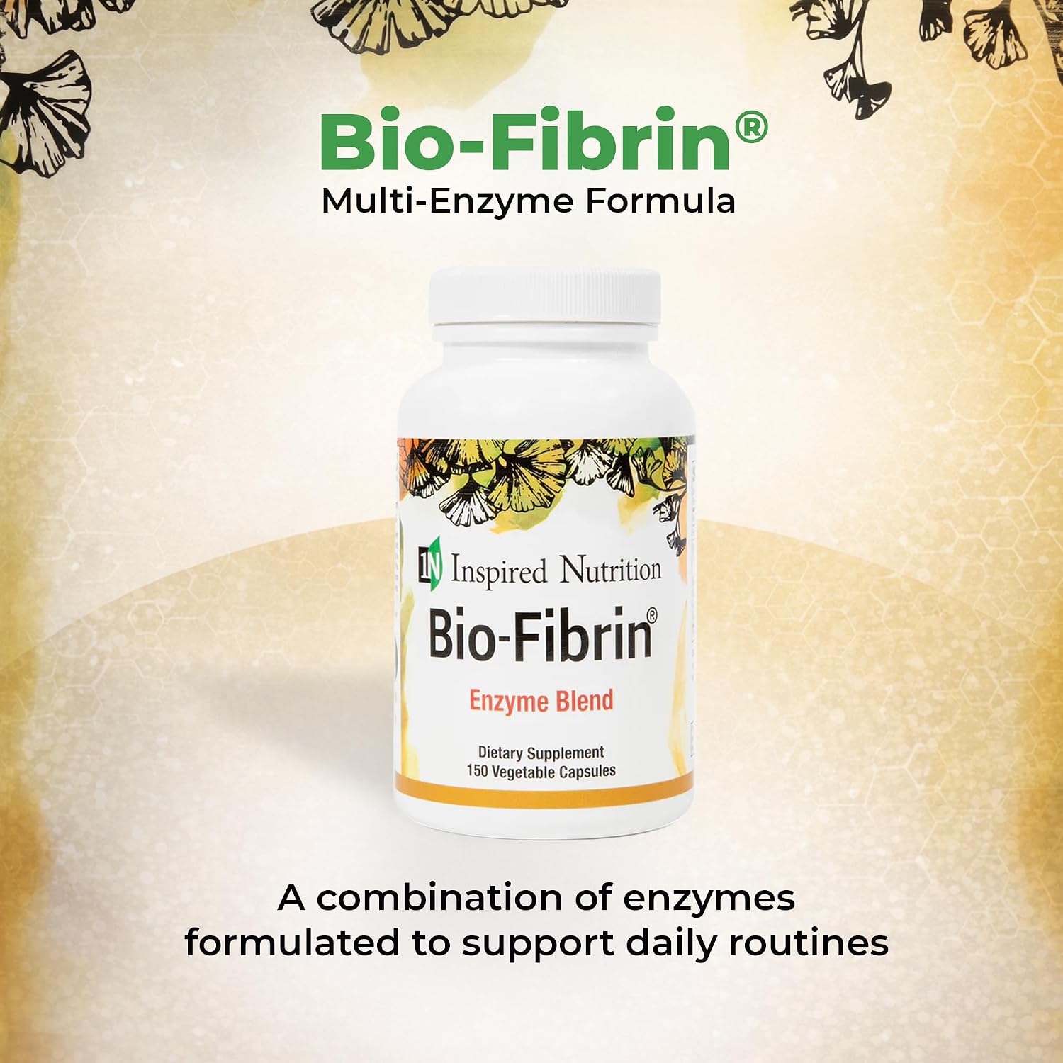 Bio-Fibrin® Multi-Enzyme Formula – Supports Healthy Fibrin Breakdown, Promotes Scar Tissue Reduction & Immune Resilience – Serrapeptase, Nattokinase & Proteolytic Enzymes – 150 Caps- Formulated in USA