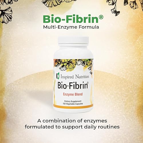 Miniatura 4 de Bio-Fibrin ® Suplemento - Enzima múltiple - Enzimas proteolíticas de defensa de fibrina - 150 cápsulas