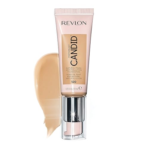 REVLON PhotoReady Base sincera de acabado natural, con ingredientes anticontaminantes, antioxidantes y antiluz azul.