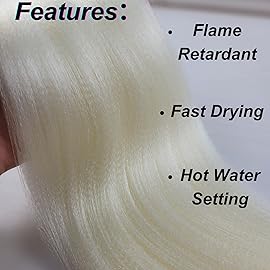 Platinum Blonde Braiding Hair Pre stretched 613 Yaki Gyal Braiding Hair