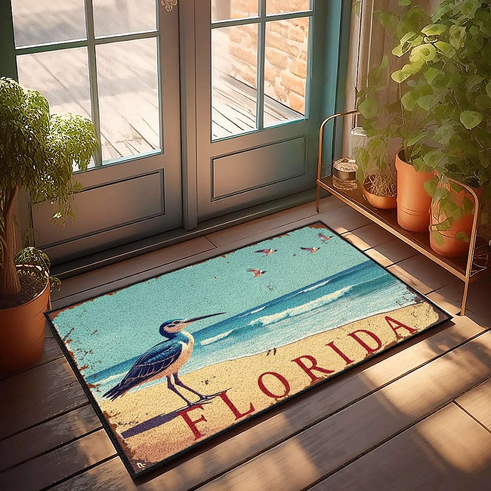 Paillasson extérieur Floride plage pour accueillir vos invités avec élégance
