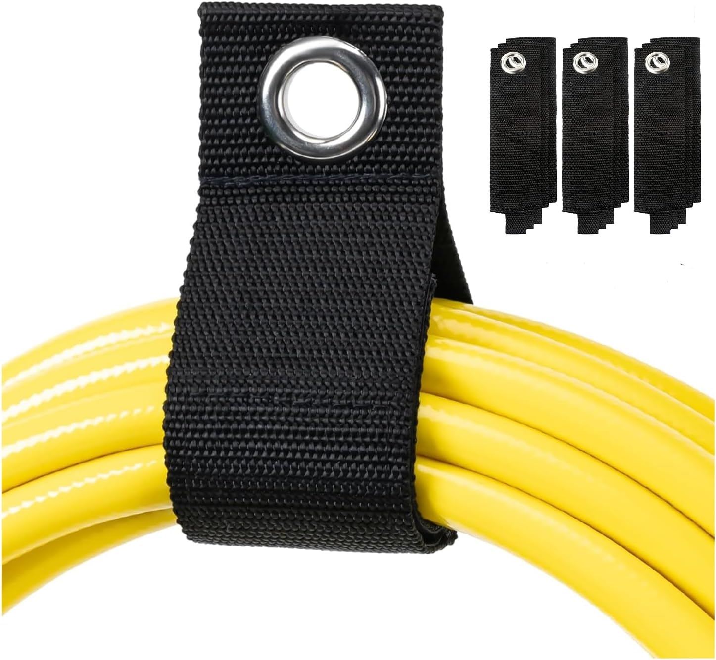 3 Pack Cord Storage Straps, Extension Cord Organizer, Heavy Duty Storage Straps for Garage Wall Organization