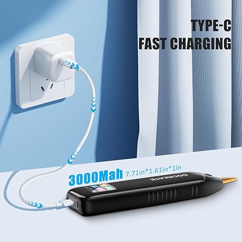 Miniatura 5 de Soldador por puntos, mini máquina de soldadura por puntos, batería portátil recargable, soldador de puntos ajustable de 9 engranajes con hoja de